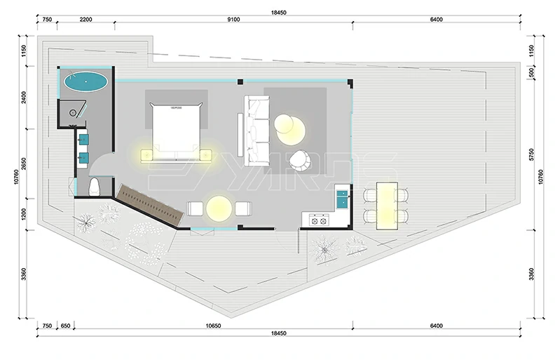 FR yards_fr-floor plan