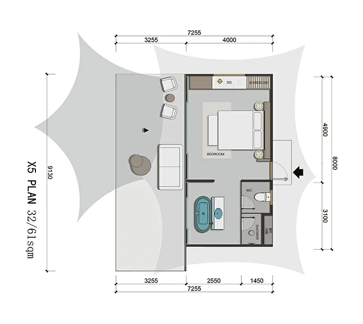 X32 yards_x32-floor plan